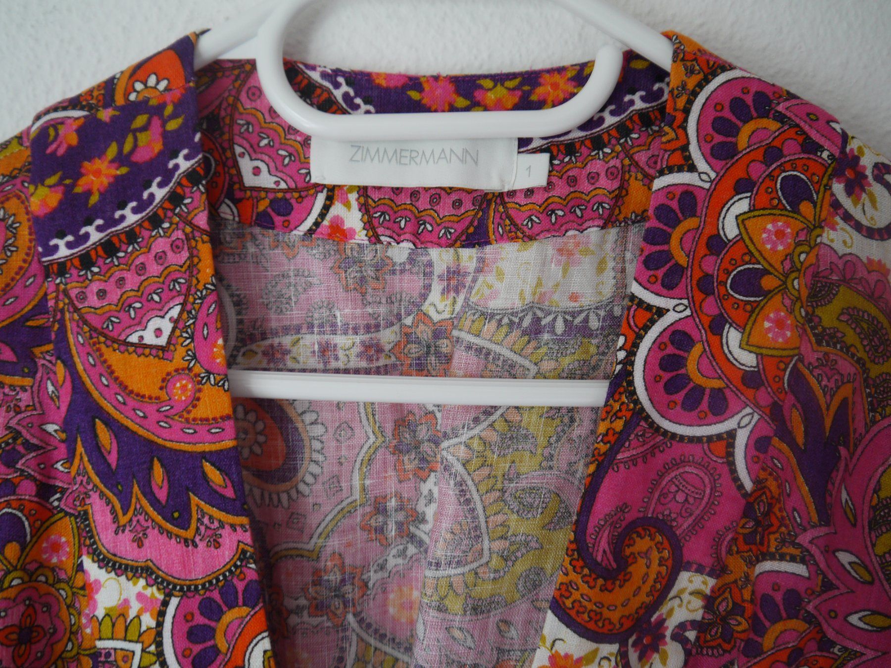 Zimmermann Vestiti: Zimmermann Kleid aus 100% Leinen Gr.1 – Usato da Hagendorn venduto da Blaf 2