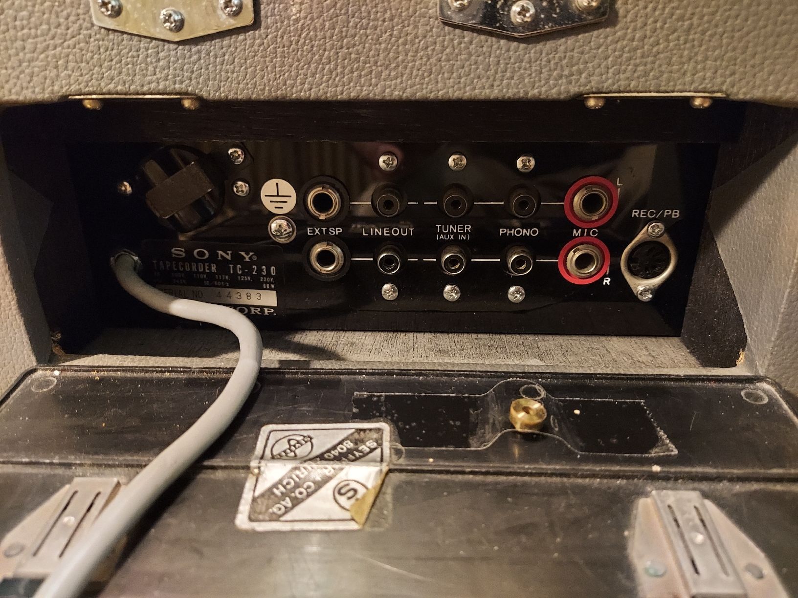 Sony Apparecchi a nastro: Sony Taperecorder TC-230 – Difettoso da Hittnau venduto da Hampgoeswild 3