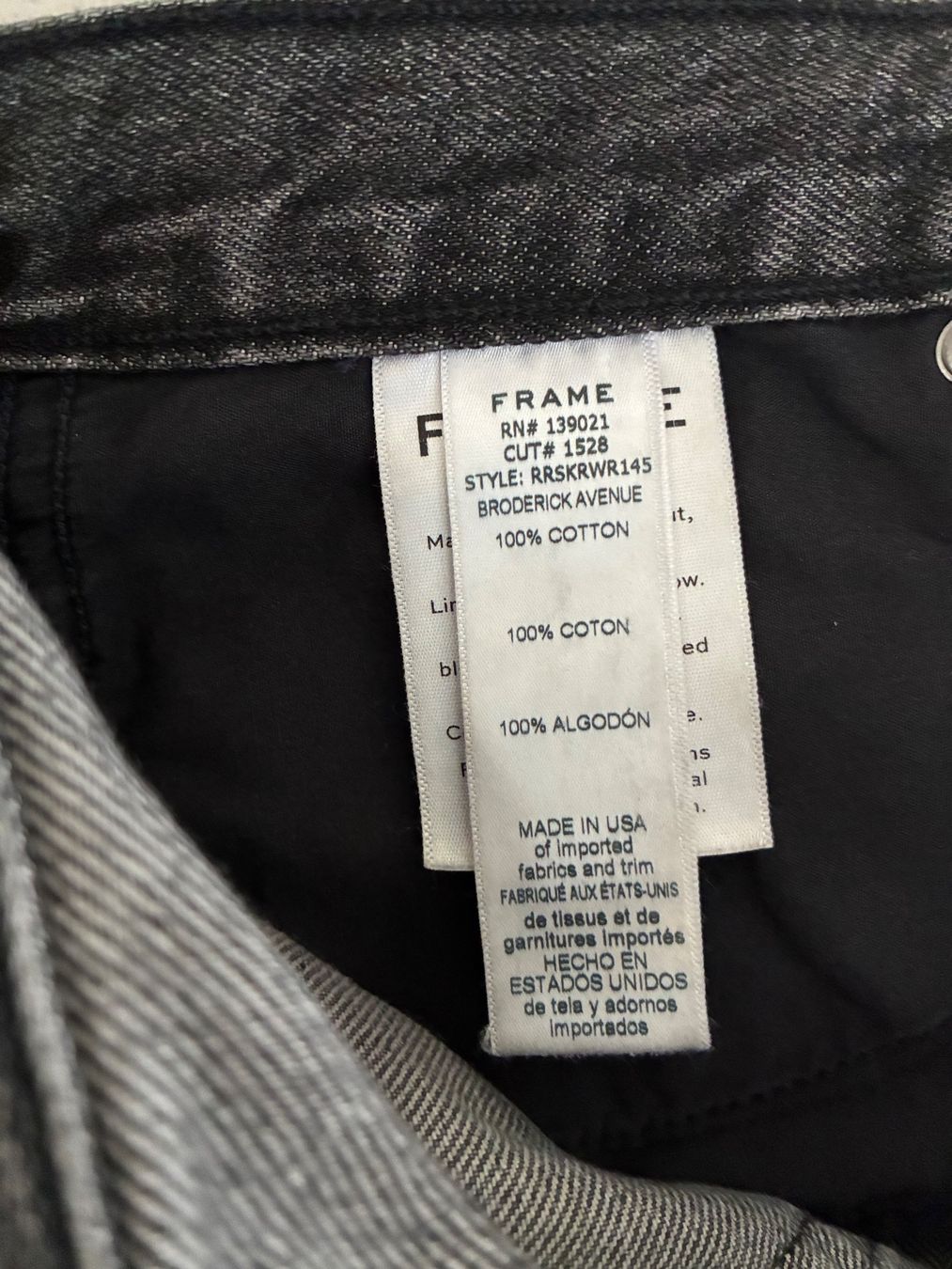 Gonne: Frame Denim Rock – Usato da Fribourg venduto da waves55 3