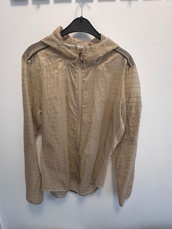 Adidas Running Jacke beige mit Kapuze - Top Zustand - Gr. S