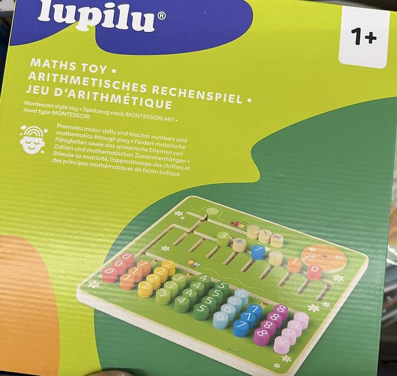 Jeux: Holz Rechenset Montessori – Neuf avec emballage d'origine à Zignau par Murli_24