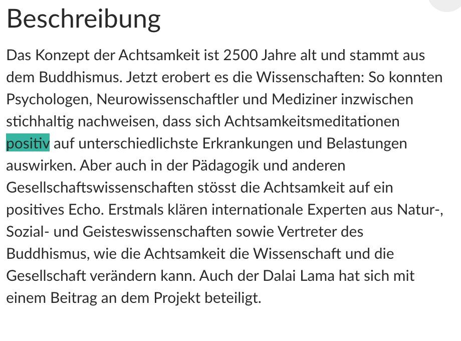 Bücher: Achtsamkeit: Ein buddhistisches Konzept...  NEU – Neu (gemäss Beschreibung) aus Frauenfeld von SCHATZtruhe_369 1