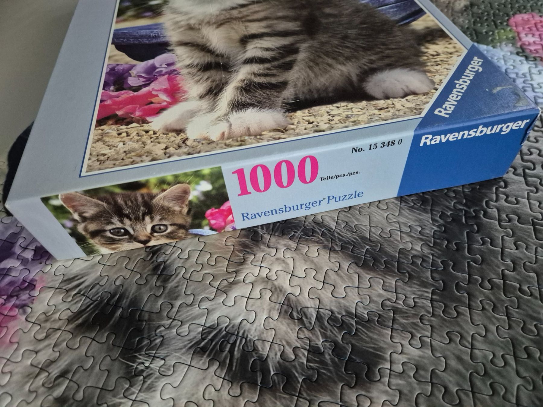 Ravensburger Puzzle: Katzen Puzzle, Ravensburger, 1000 Teile – Usato da Tecknau venduto da servus4492 2