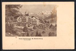 St. Beatenberg, Hotel Schönegg gegen di