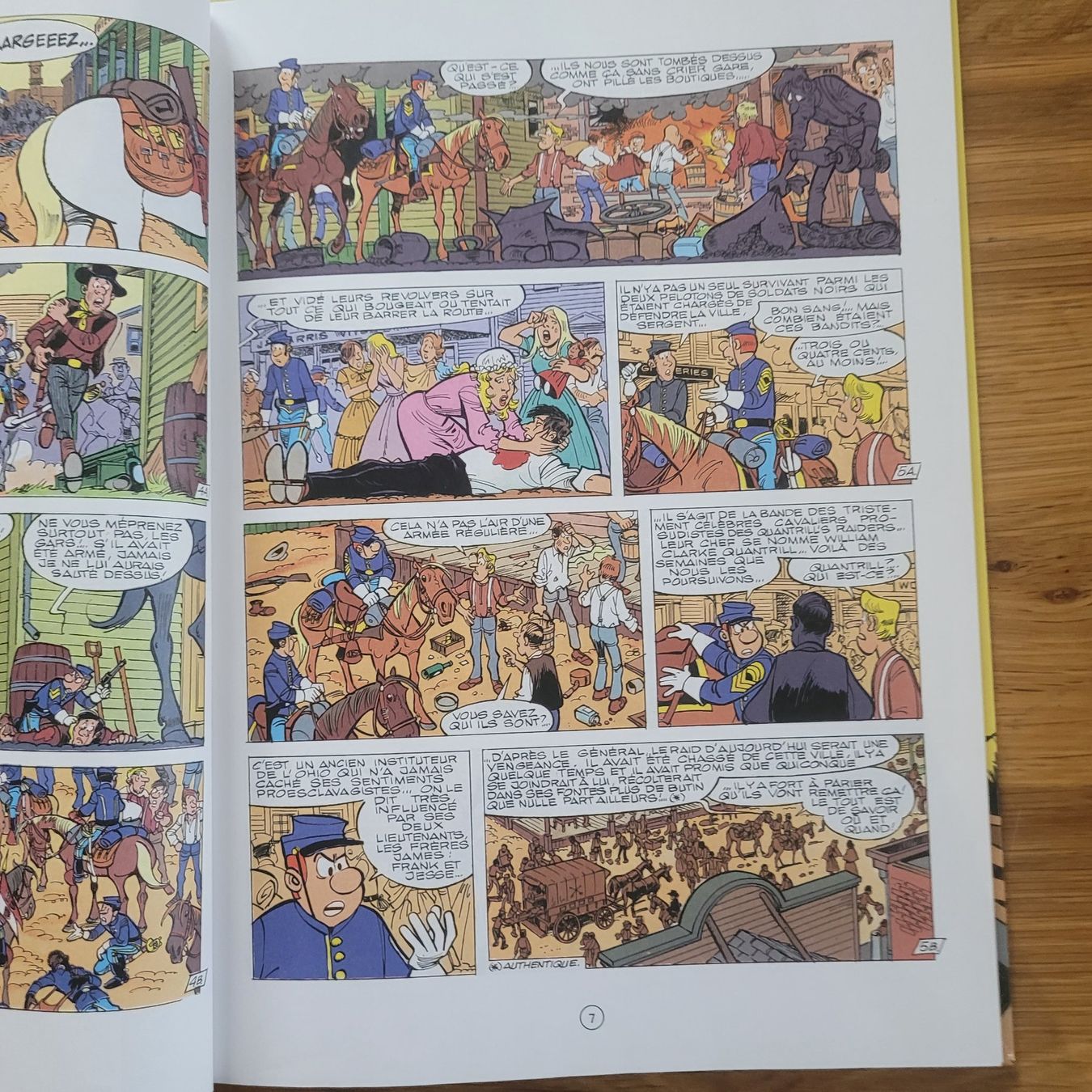 Comics: BD EO Cotée Les Tuniques Bleues 36. Quantrill – Gebraucht aus Biel/Bienne von Destockweb 4