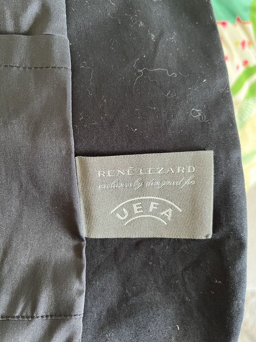 Giacche: UEFA Blazer René Lezard black size 20  – Usato da Lausanne venduto da Danash 2