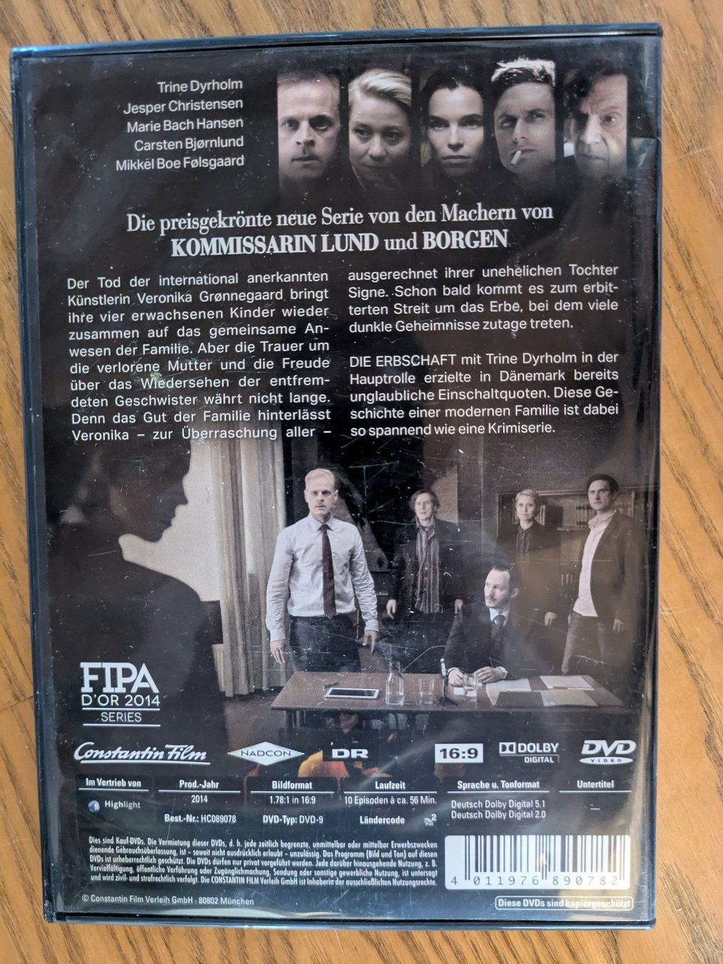 Tutti i DVDs: Die Erbschaft - Staffel 1 - DVD-Box mit 4 DVD's – Usato da Männedorf venduto da Pacer19 1