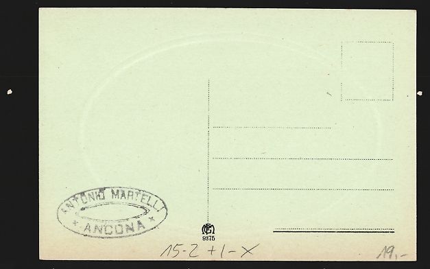 Cartoline postali: AK Ancona, Panorama dal Porto, Zeppelin – Usato da Berlin venduto da bartko-reher 1