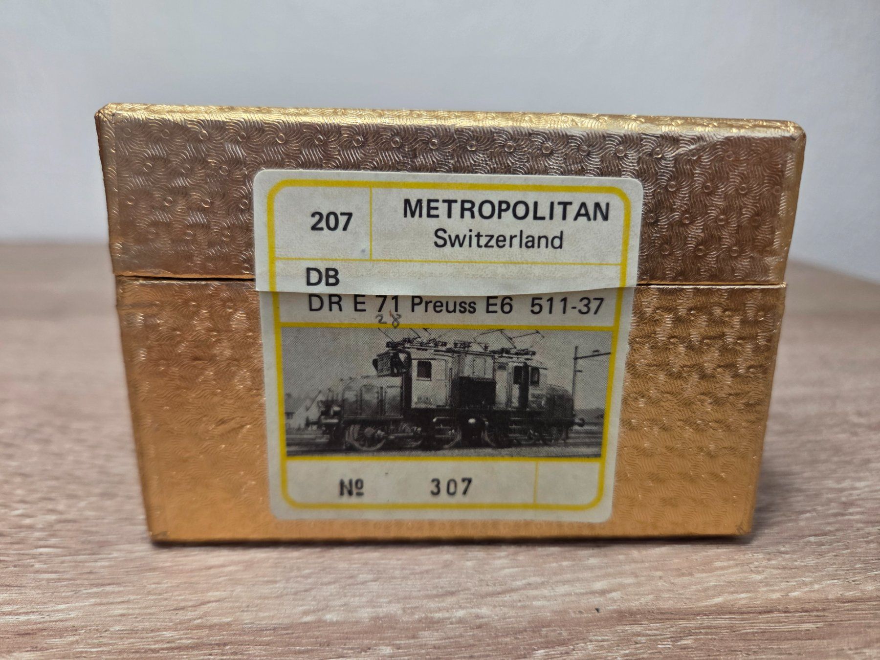 Metropolitan Trains électriques: Metropolitan 207 E-Lok E71 Preuss DB H0 – D'occasion à St-Aubin-Sauges par Lo_Go 7
