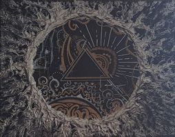 "Lebenszeiten" Mystisches Acrylbild , einzigartig! 