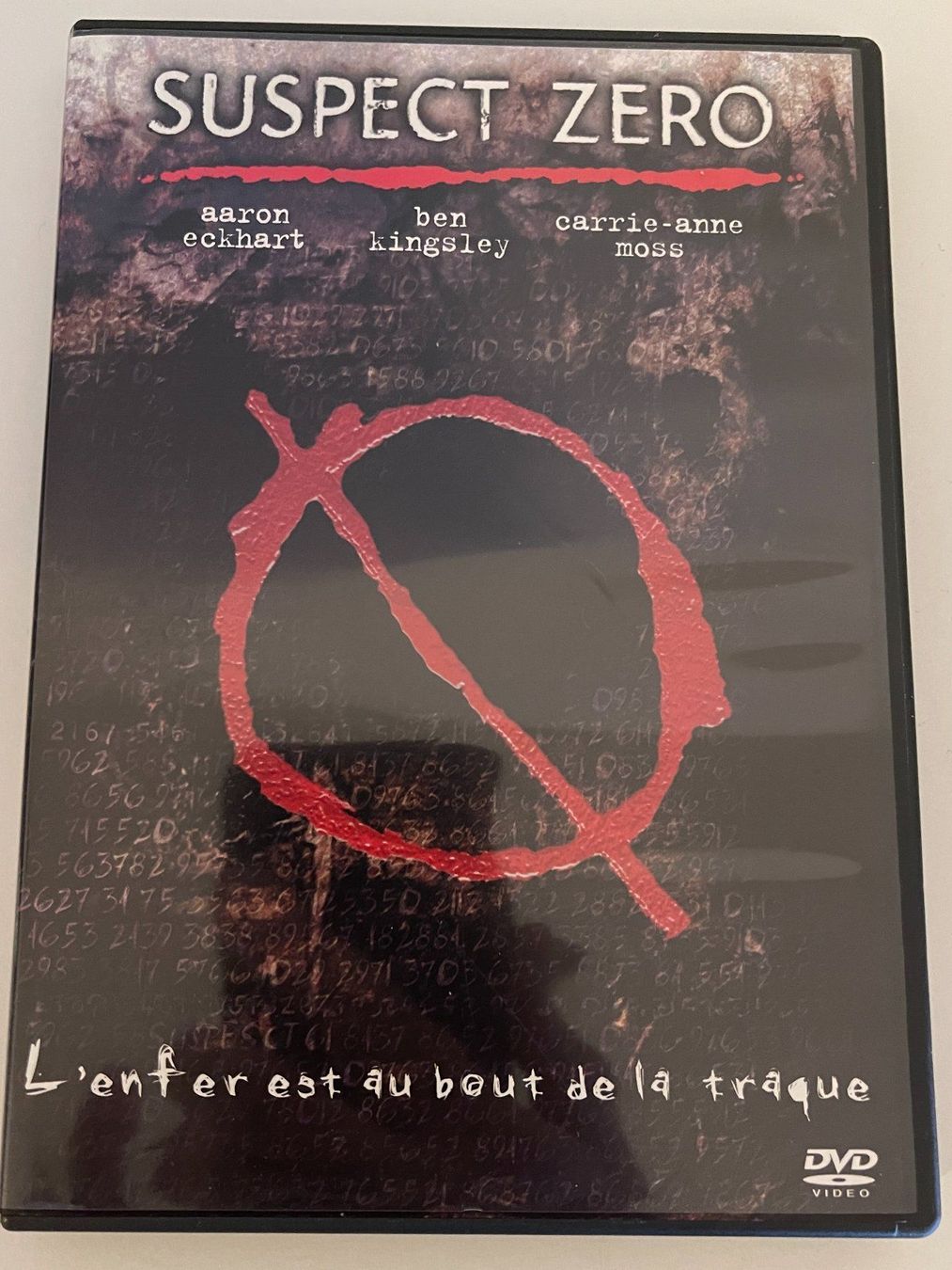 Tous les DVDs: Suspect Zero (2004) - DVD – D'occasion à Semsales par __Florian__ 1