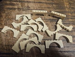 lego 3307 lot de 16 pièces Tan Arch 1 x 6 x 2 -