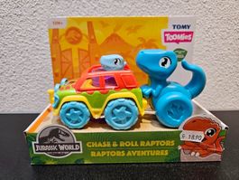 Neu - TOMY -  Jurassic World - Dino - Raptors Abenteuer