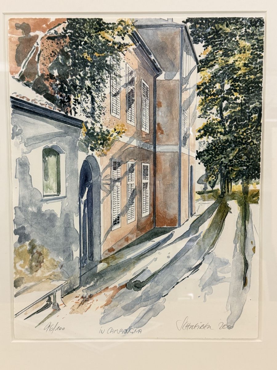 Grafica & Litografie: In Campagna von Michael Schreiber - Original-Lithographie – Usato da Solothurn venduto da NUVICO 2