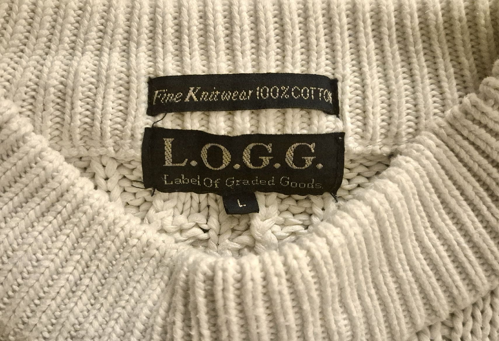 Maglioni & Felpe: Strickpullover | 100% Baumwolle | Grösse L von L.O.G.G  – Usato da Mauren venduto da Zealand88 1