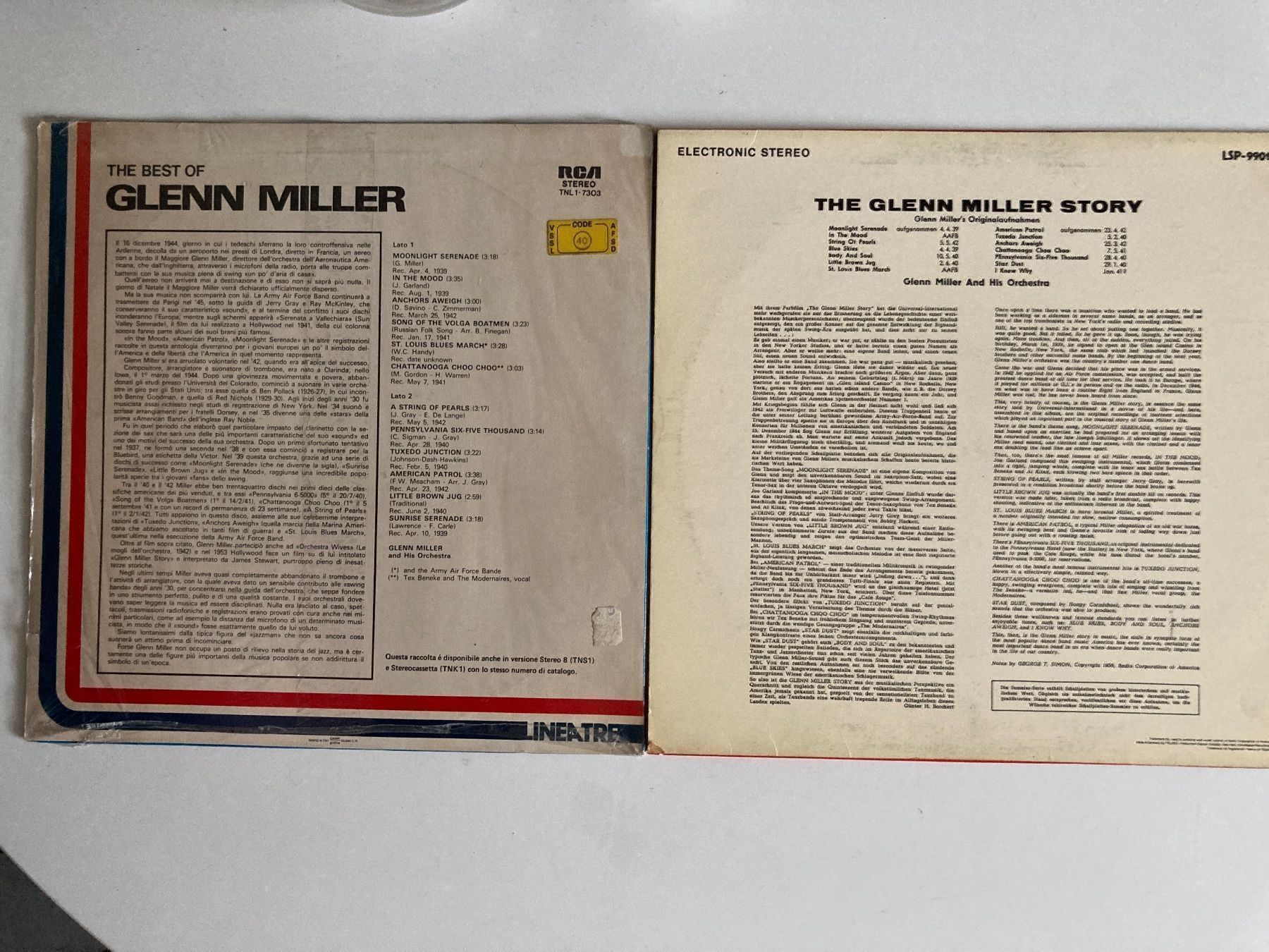 Dischi in vinile: 2 LP’s von Glenn Miller – Usato da Zürich venduto da Chaeffeler 1