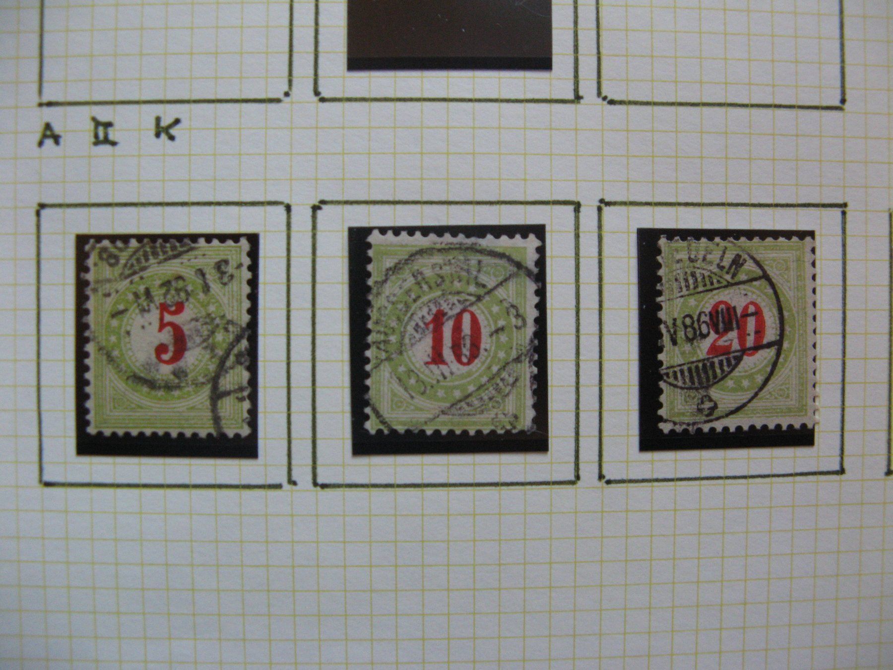 Alle Briefmarken: Portomarken, Lot 3 - Fundgrube? – Gebraucht aus Frauenfeld von Interessent1 1