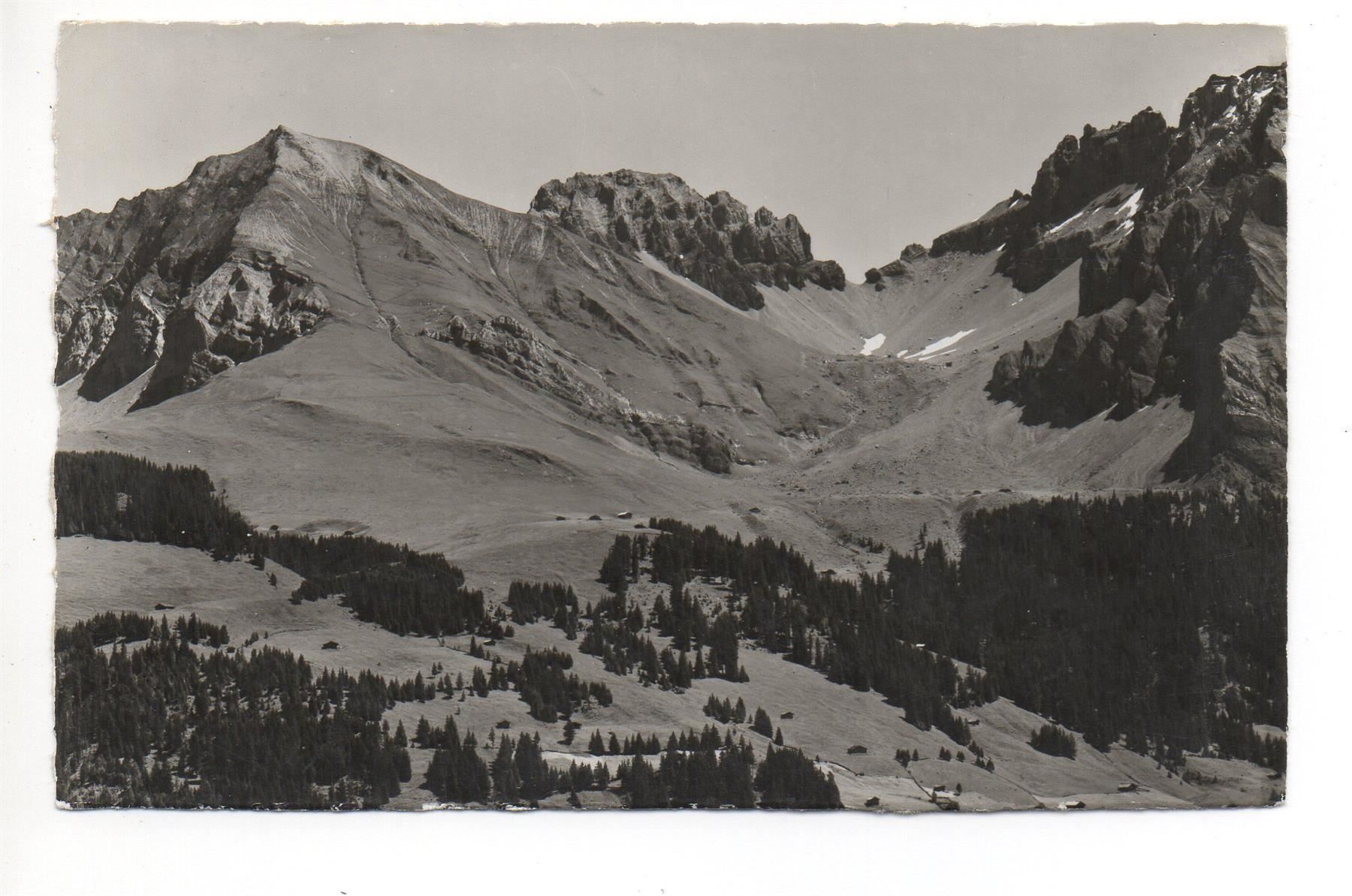 Cartoline postali: ADELBODEN Bunderspitz - Bunderkrinde - Nünihorn - Alp Bunder – Usato da Jona venduto da philajona