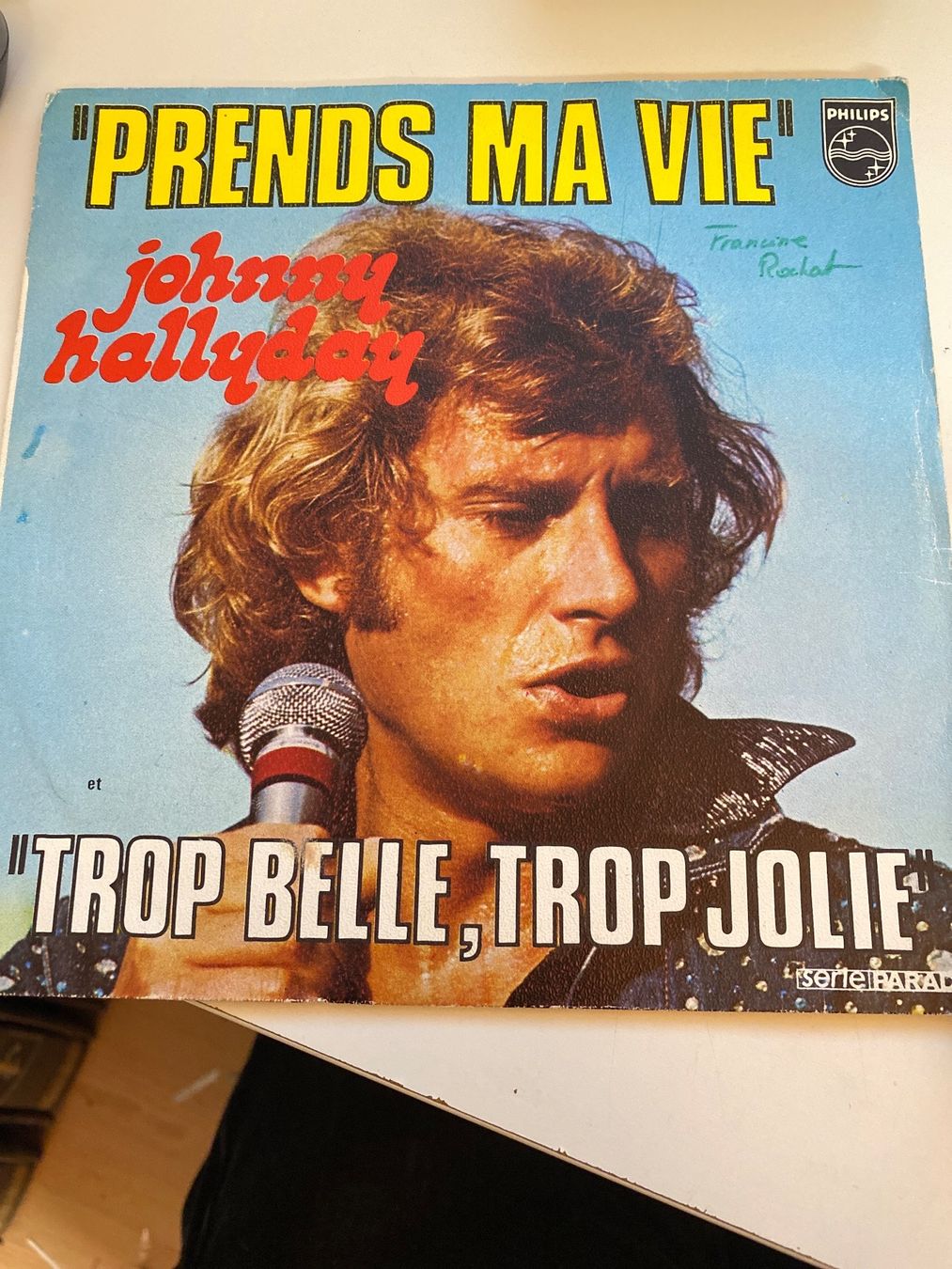 Dischi in vinile: JOHNNY HALLYDAY - PRENDS MA VIE – Usato da Le Brassus venduto da cinema13