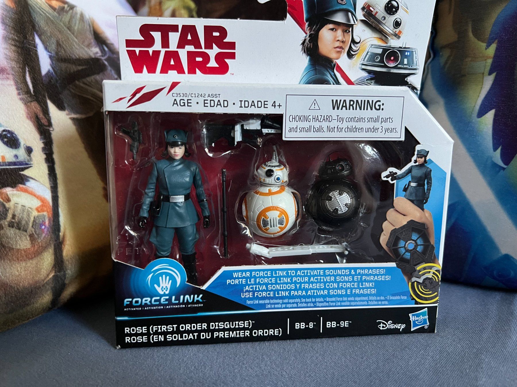 Star Wars Statuette: Star Wars VIII - Actionfiguren (3er-Set) – Nuovo e nell'imballaggio originale da Reinach AG venduto da Pimpmyburger