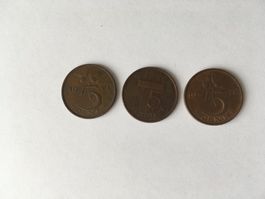 Münzen  Nederlanden