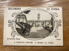 Konvolut Ansichtskarten Rom Serie 1 Sammlung A. Scrocchi