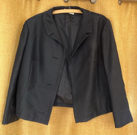 Magnifique blazer noir confection originale