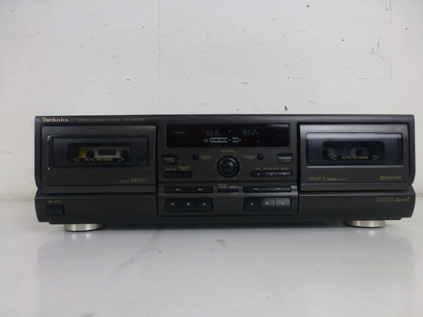 Technics Lettore multimediale & Streamer: Technics RS-TR 373 Mark II Top Doppel-Kassettendeck – Usato da Fahrweid venduto da gruenezahn