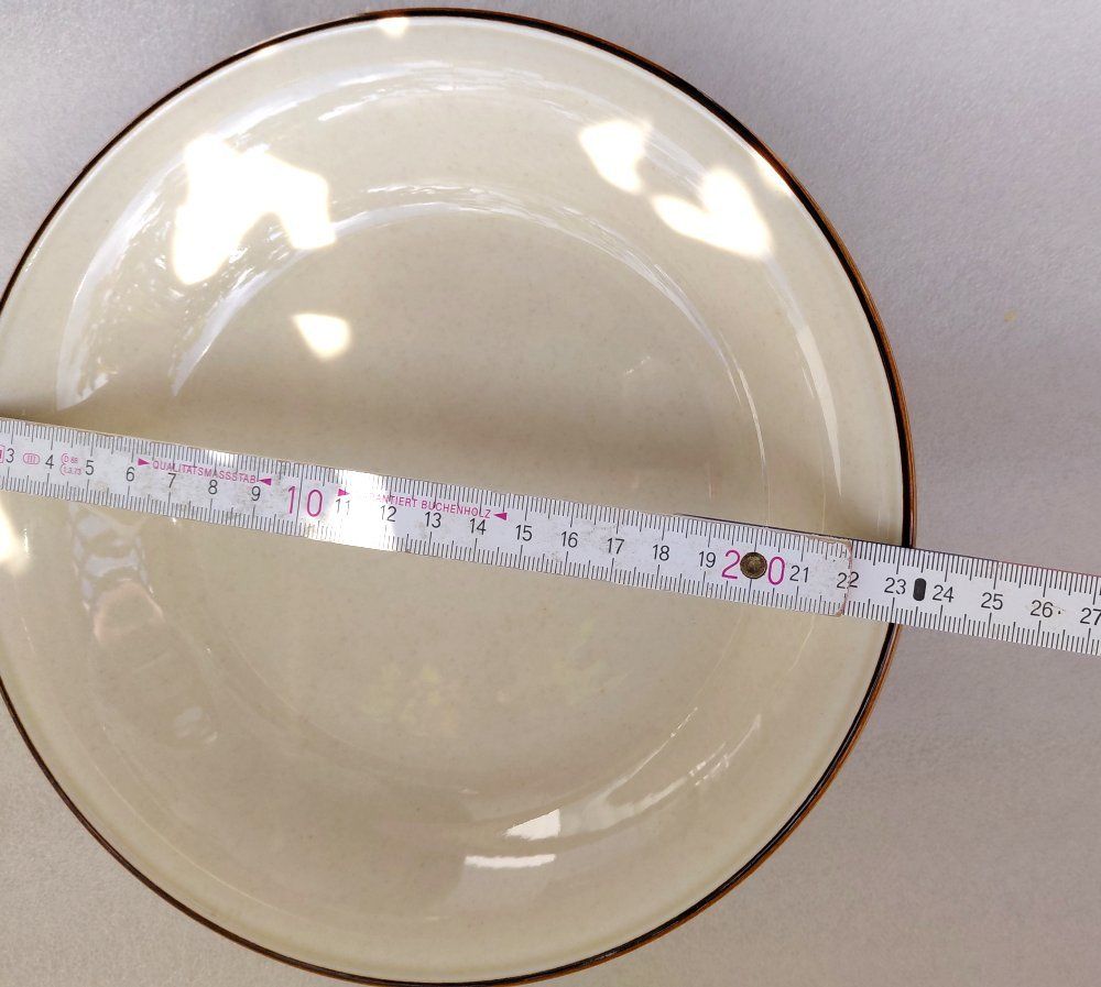 Rössler Piatti: RÖSSLER 6 Claire Suppenteller 22 cm -C13 – Usato da Morges venduto da vimajes12 3