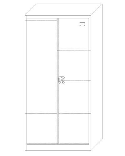 Schränke & Regale: Aktenschrank Omsk anthrazit Metallschran – Neu und originalverpackt aus Herbertingen von jet-line-e-trade 3