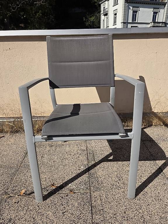 Sedie: 4 Gartenstühle aus Metall – Usato da St. Gallen venduto da van_tw5q 2