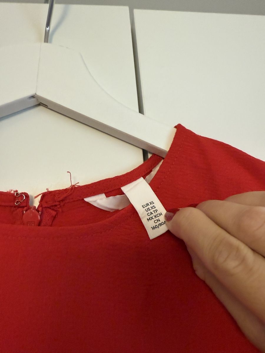 H&M Vestiti: Kleid Rot Grösse XS – Nuovo (secondo la descrizione) da Mörschwil venduto da Seegurke18 2