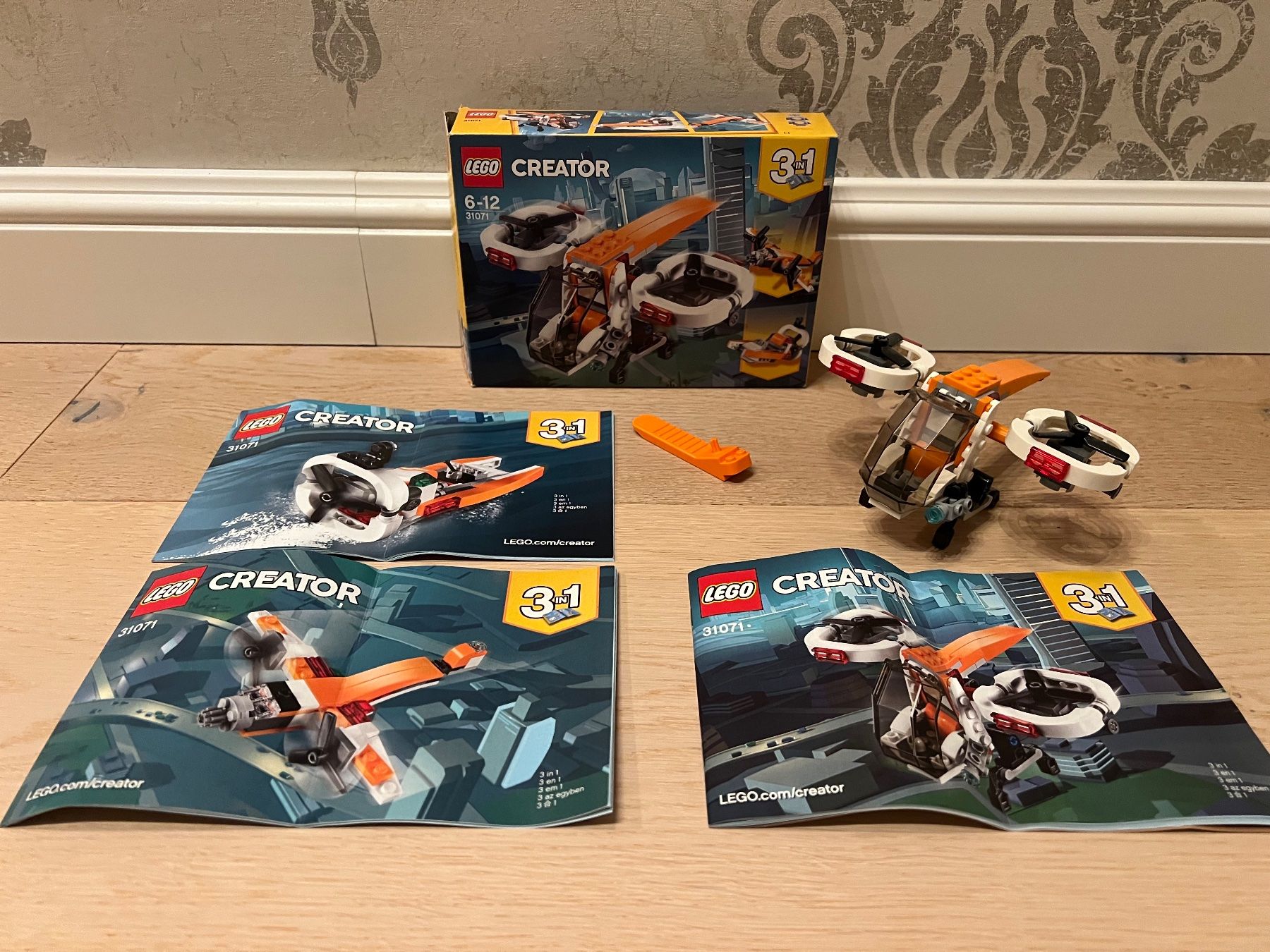 Lego Baukästen: Lego Creator 31071 Forschungsdrohne – Gebraucht aus Zuzwil SG von Bufakis 1