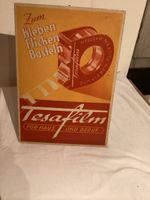 WERBE AUFSTELLER AUS KARTON TESAFILM VON 1950