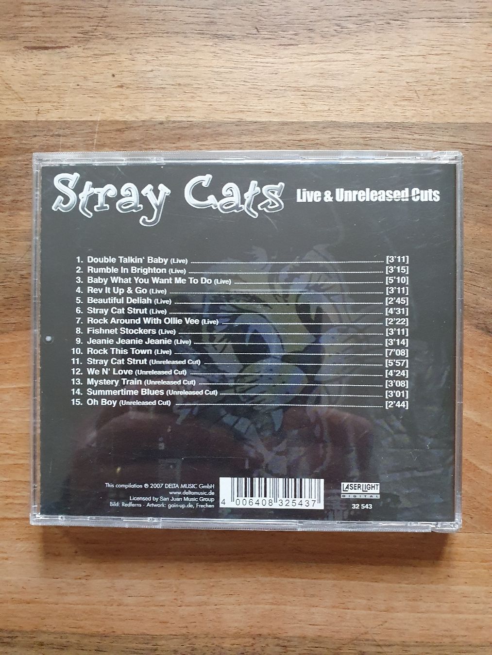 CD: Stray Cats Live & Unreleased Cuts CD – Usato da Sirnach venduto da dimitri1963 1