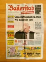 Zeitung Baslerstab 28. Januar 2014, letzte Ausgabe!