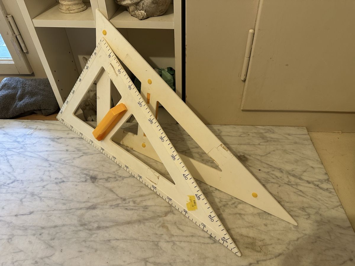 Sonstiges Schreiben & Zeichnen: 2 x Geometriedreiecke- Plastik – Gebraucht aus Bolligen von Astrophysiker06 5