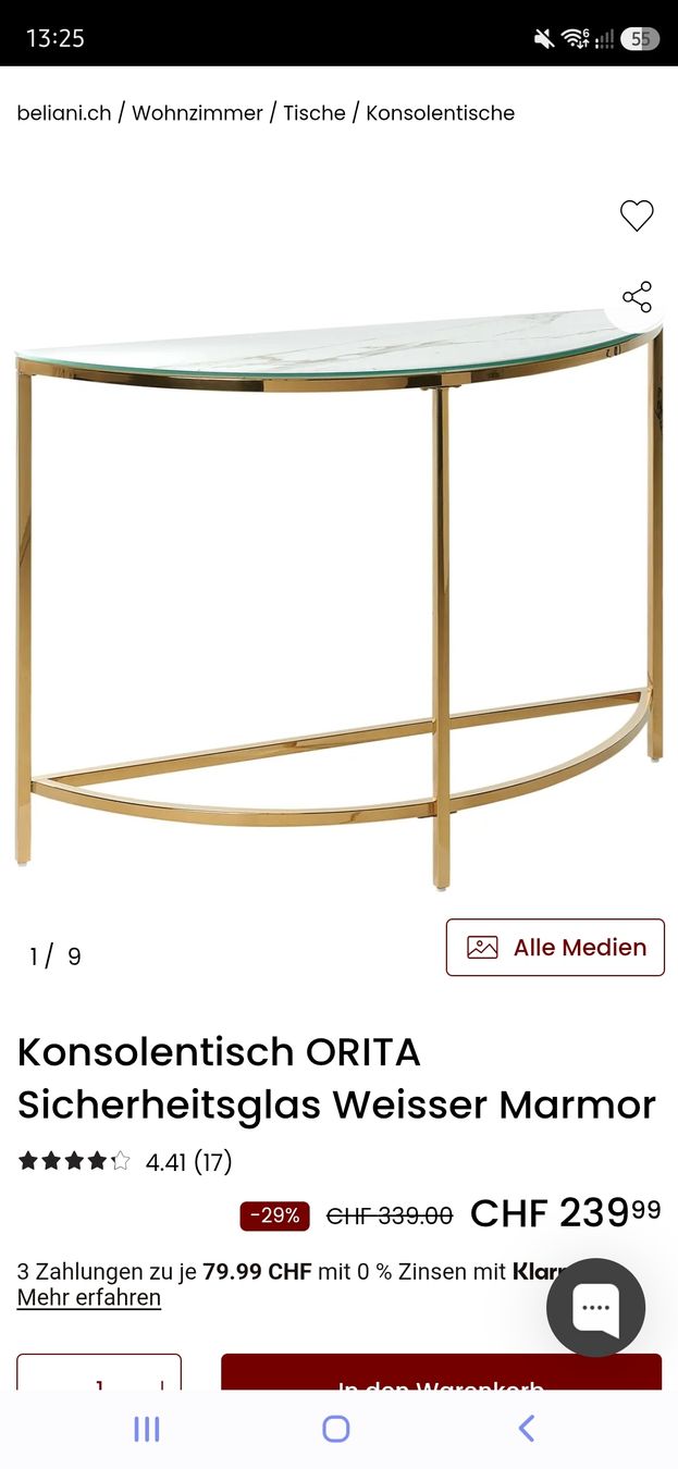Consoles: Konsolentisch  – D'occasion à Sulgen par zol_hr28 1