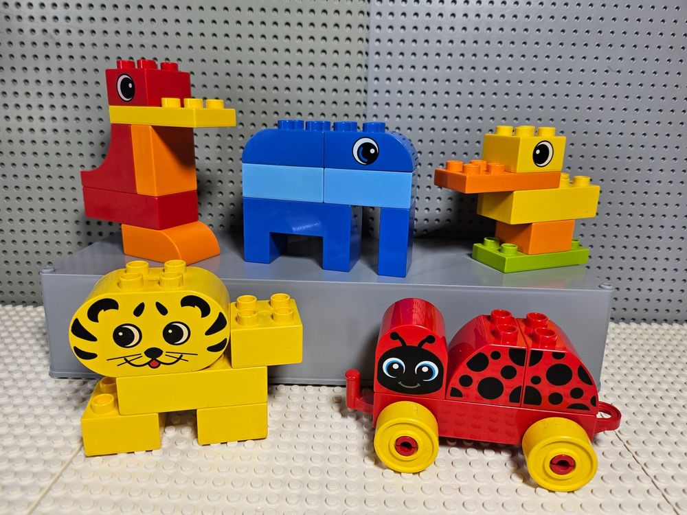 Lego Duplo, mein erstes Bauen, lustige Tiere, Eigenkreation | Kaufen ...