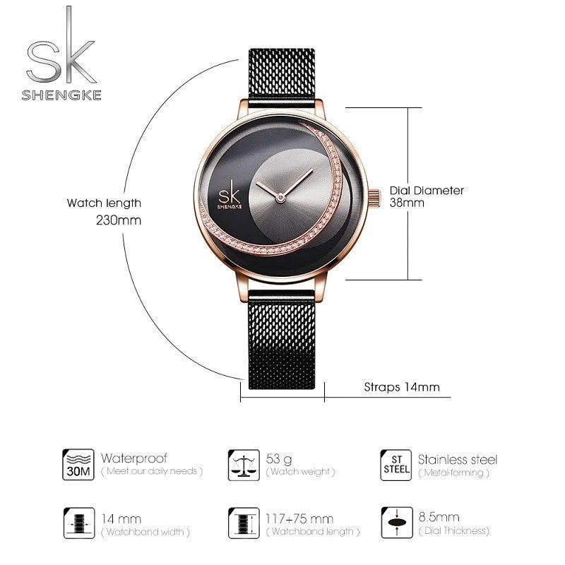 Orologi: 🎯 NEU Edle Damenuhr – Nuovo e nell'imballaggio originale da Wittenbach venduto da ChinaSeidenstrasse 5