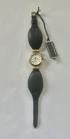 Montre Pierre Bonnet vintage avec bracelet en cuir noir