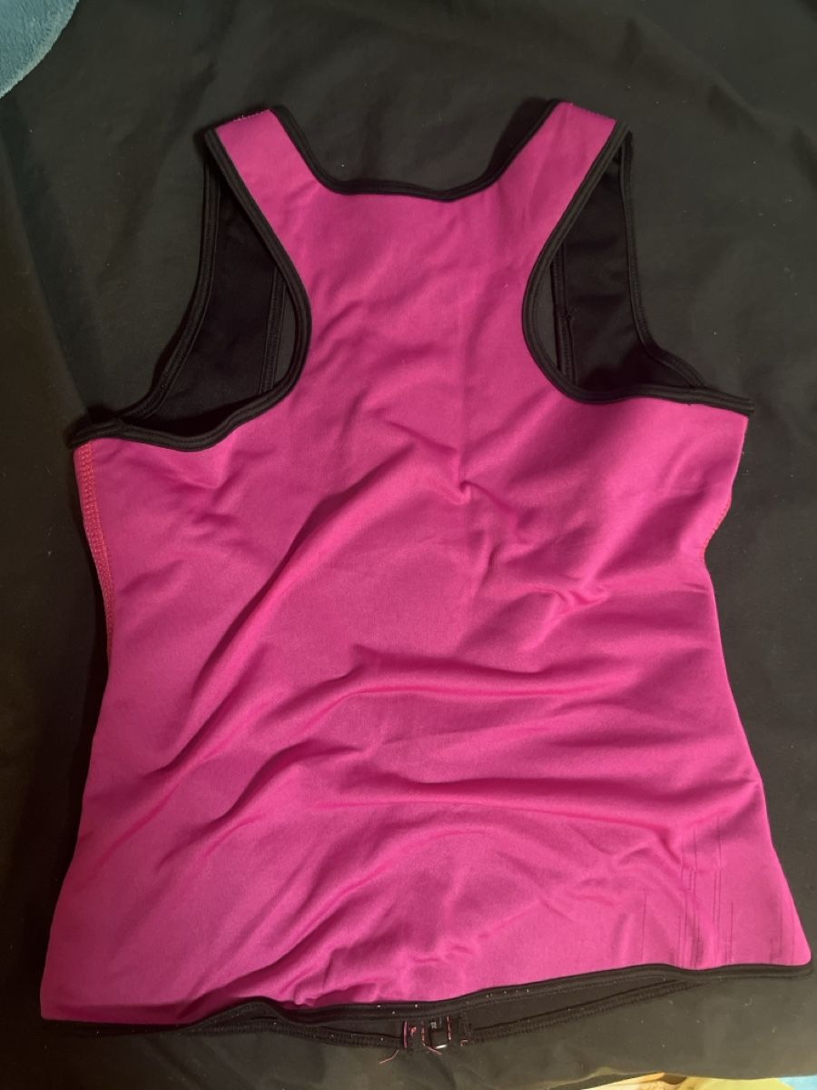 Sonstige Unterwäsche: Figurformende Weste Gr. M  - pink/schwarz - – Gebraucht aus Kaisten von saleforfun 2