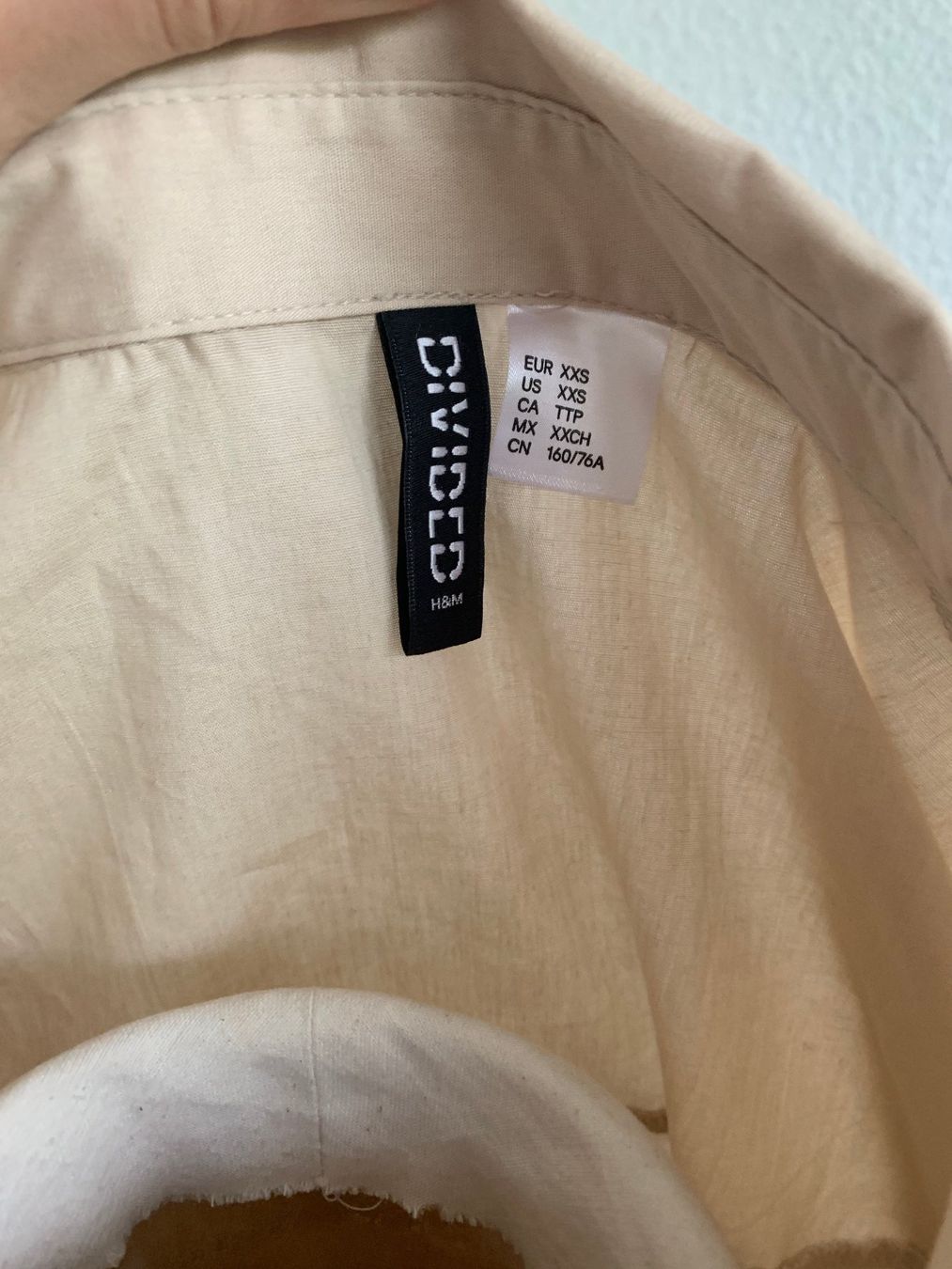 H&M Camicette: Neu Damen Bluse Gr. XXS by H & M 100% Baumwolle – Nuovo (secondo la descrizione) da Kirchdorf AG venduto da coco123 4