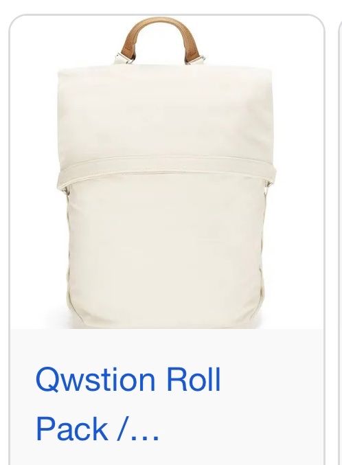 Qwstion Zaini: Qwstion Rucksack Gross – Usato da Zürich venduto da springsummer 1