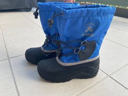 Kamik Winterstiefel Gr.1 / Schneestiefel  blau
