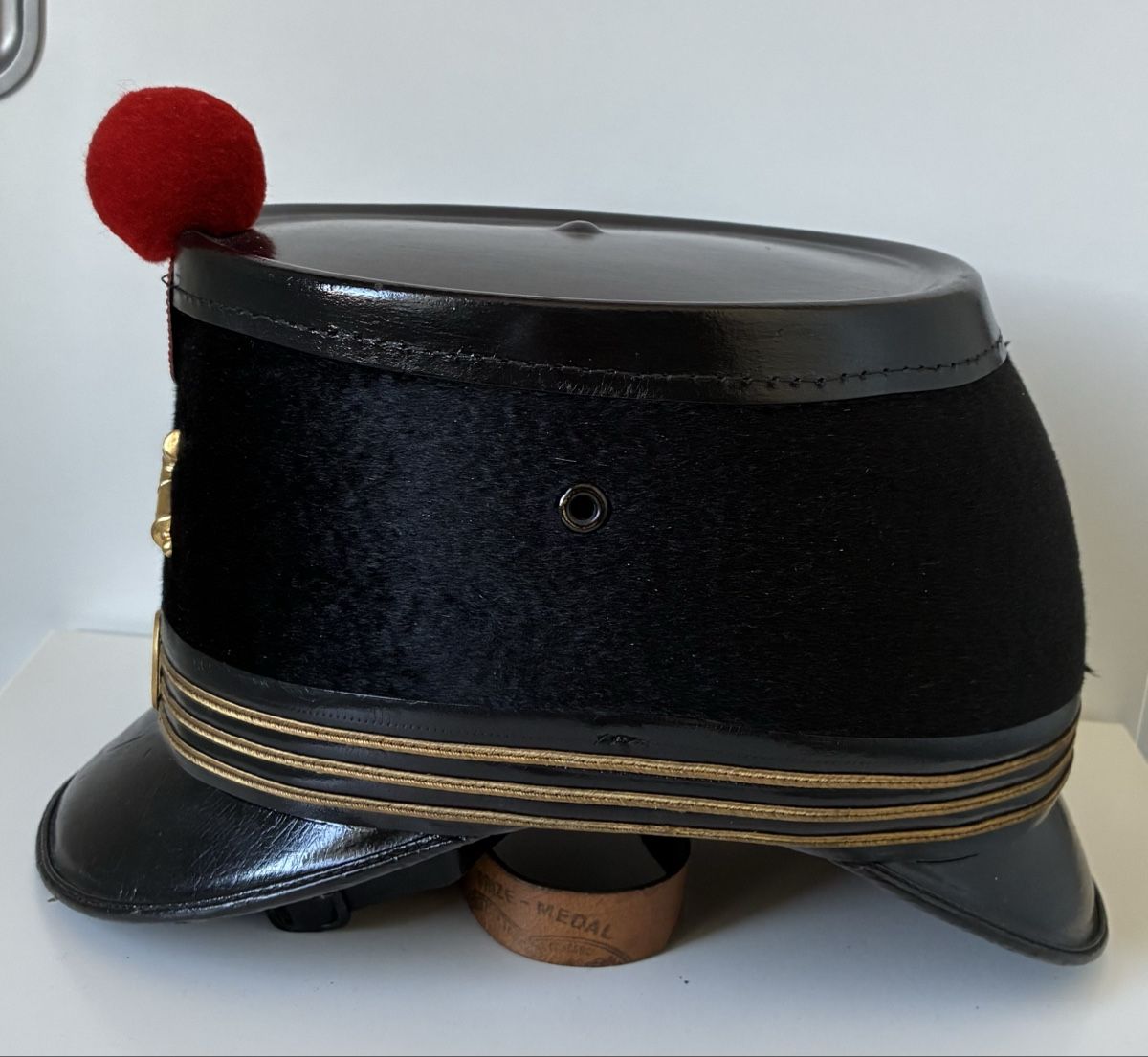 Schweizer Armee Uniformi: Tschako 1898 Artillerie Hauptmann – Usato da Gutenswil venduto da Antiques77 3