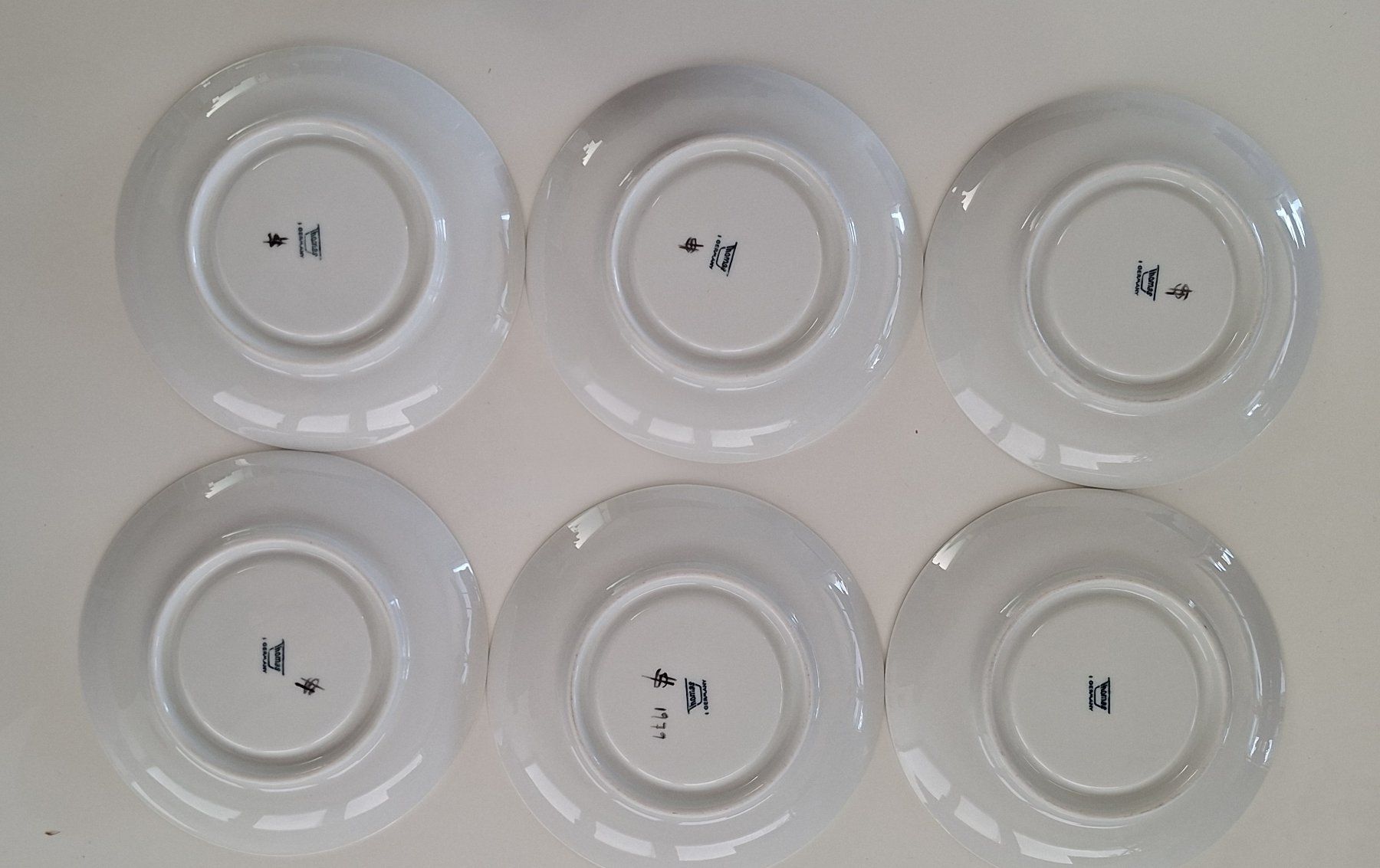 Thomas Set di piatti: ca. 1979 - Vintage Tassen-Set – Thomas , "Botanic" – Usato da Horgen venduto da OlJaS 7