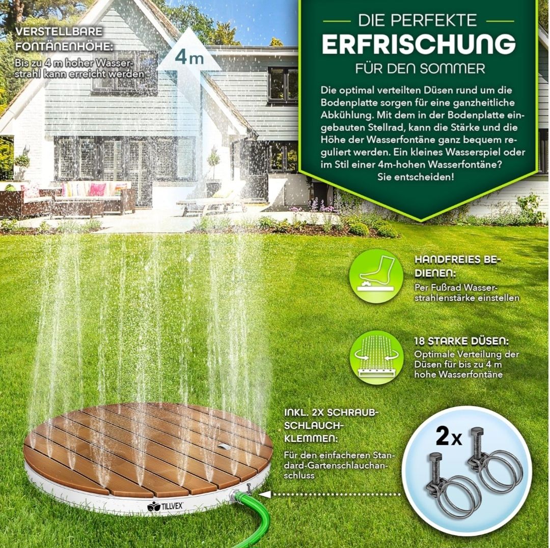 Docce: Bodendusche rund Holzoptik bis 4m Wasserhöhe – Nuovo (secondo la descrizione) da Dürrenäsch venduto da Fonsi_12 4