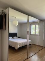 Fitted Wardrobe - Mirrored Sliding Doors (Nolte)