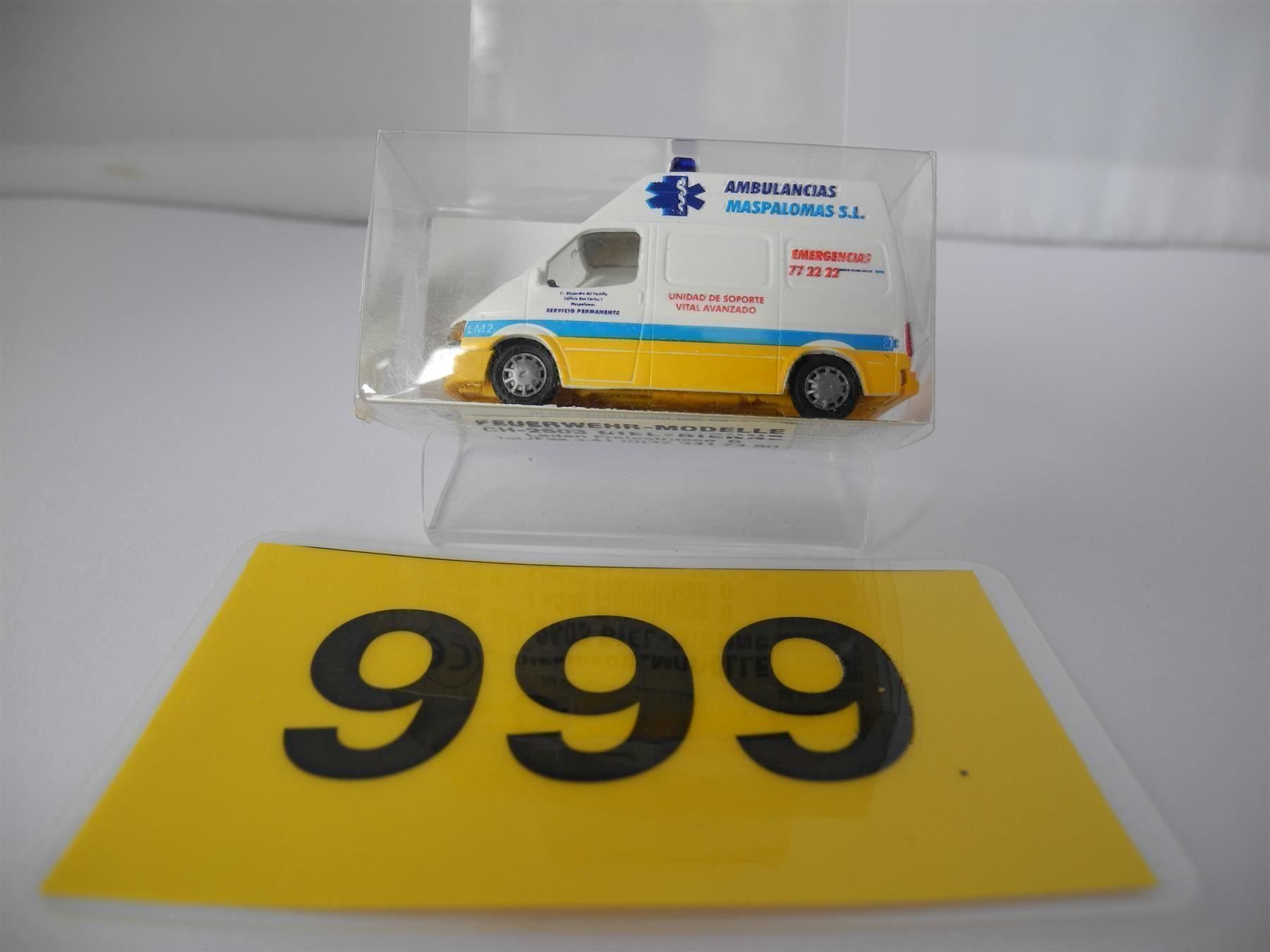 Rietze Modellautos: Rietze 50612 Ford Transit, Nr. 999 – Neu und originalverpackt aus Kottwil von Crazyrolf